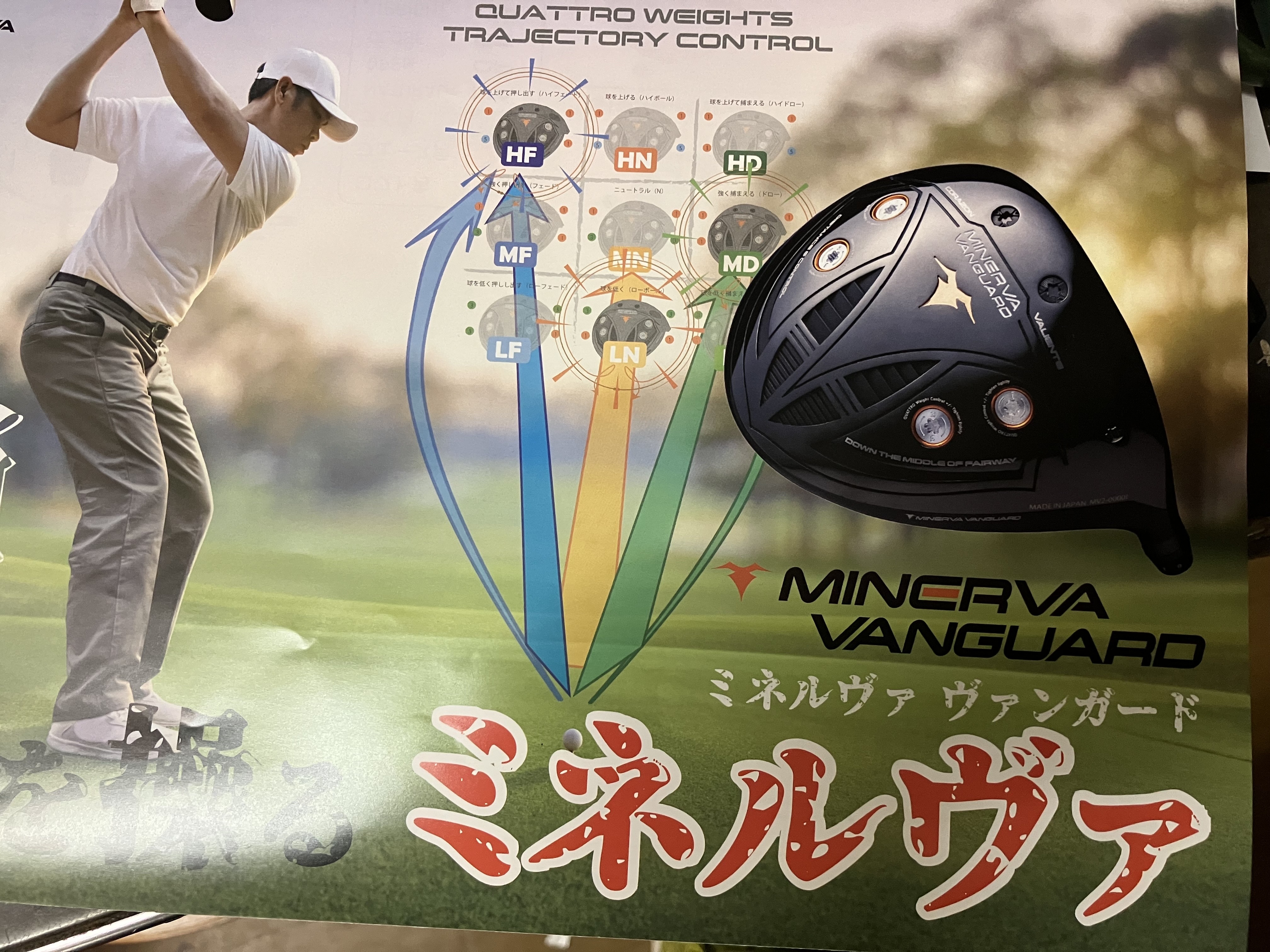 minervagolf クラブ 1